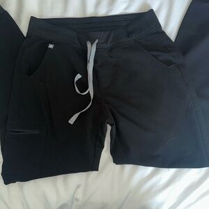 Figs Black Zamora Scrub Pants